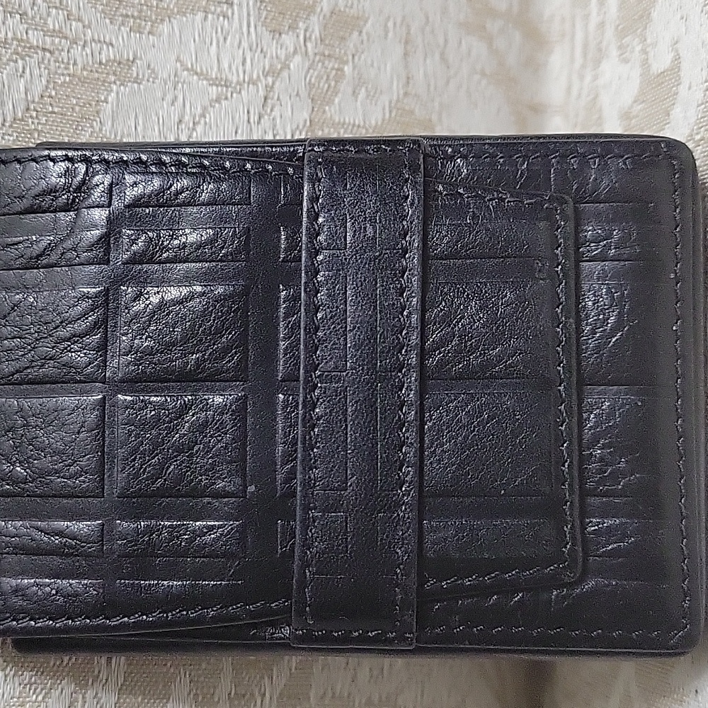 BURBERRY VINTAGE LEATHER CARD CASE HOLDER EUC - Picture 2 of 12